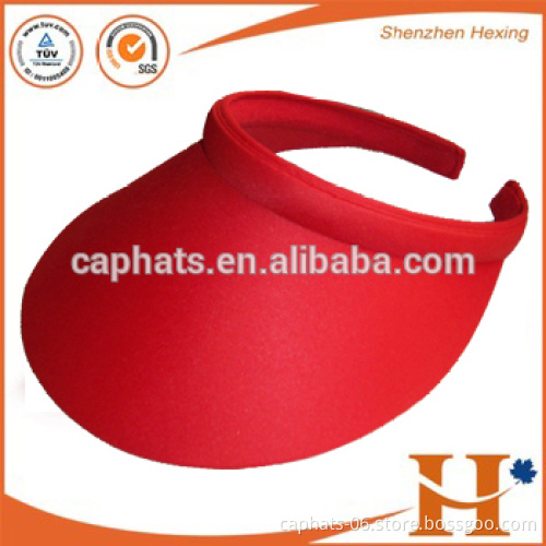 2016 trendy desinger promotional sun visor printed logo